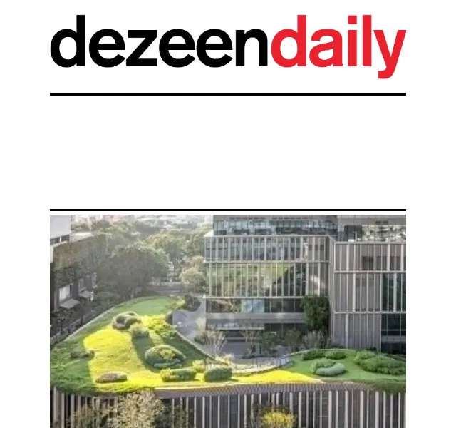 Dezeen Daily: novinky z architektury a designu – červen 2026 | Nuslet.cz