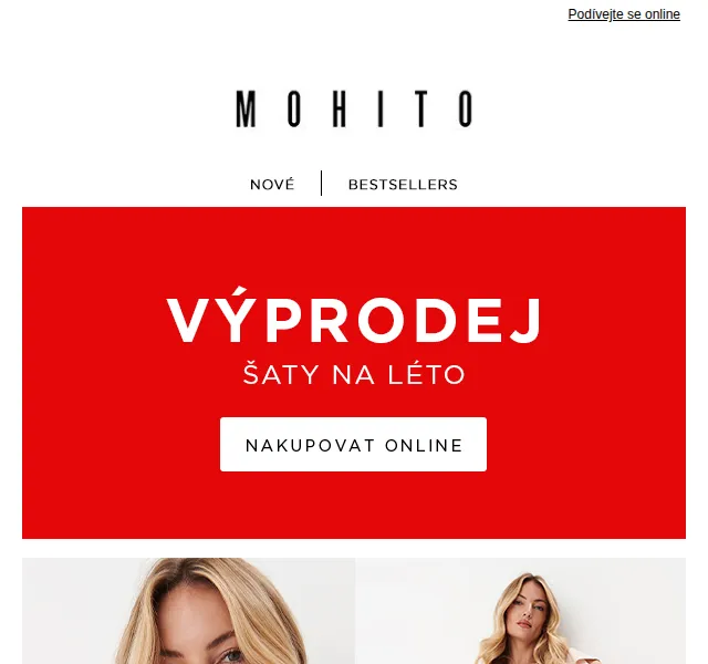 MOHITO: Výprodej letních šatů – červen 2026 | Nuslet.cz