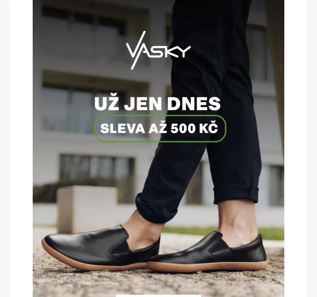 Vasky: sleva na jarní barefoot kolekci – červen 2026 | Nuslet.cz