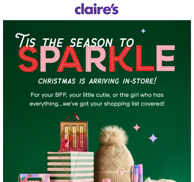 Claire's: 50% sleva na vše v obchodě – červen 2026 | Nuslet.cz