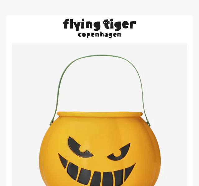 Flying Tiger Copenhagen: Halloween zboží – červen 2026 | Nuslet.cz