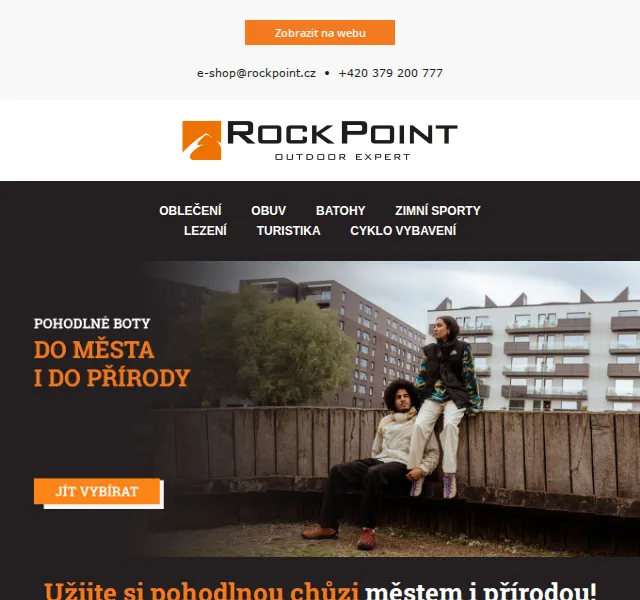 Rock Point: Slevy až 46 % na obuv KEEN, Black Diamond, Garmont – červen 2026 | Nuslet.cz
