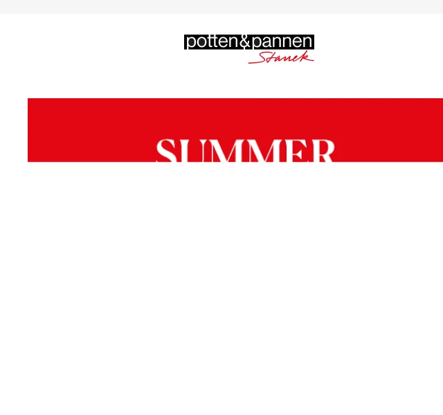 Potten & Pannen: Summer Sale – červen 2026 | Nuslet.cz