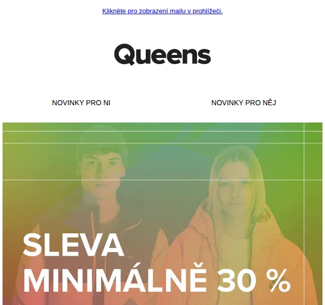 Queens: 30% na adidas, Nike AF1, Lacoste – červen 2026 | Nuslet.cz