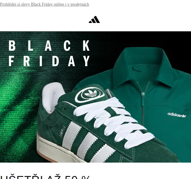 Adidas: slevy až 50 % na tenisky – duben 2026