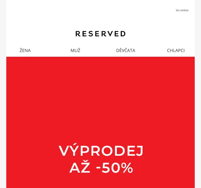 RESERVED: Letní šatník za 50 % – červen 2026 | Nuslet.cz