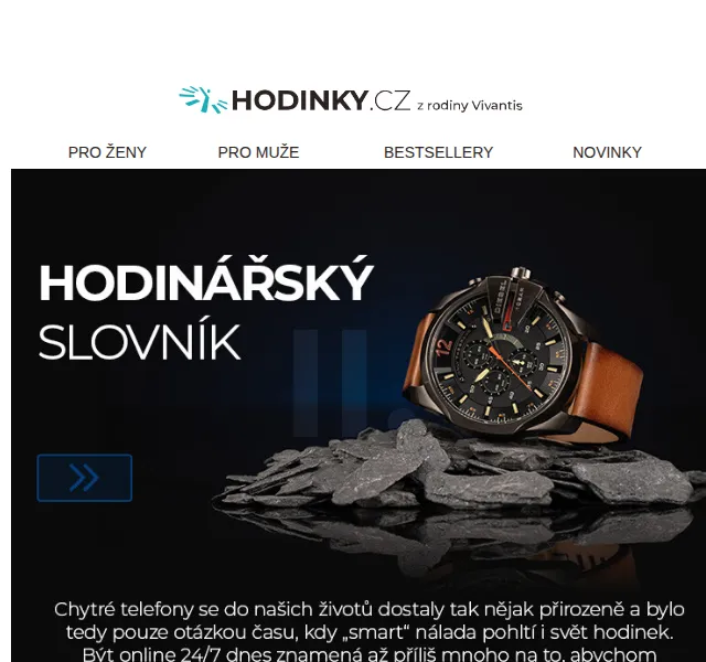Hodinky.cz: Sleva 20 % na ocelové šperky – červen 2026 | Nuslet.cz
