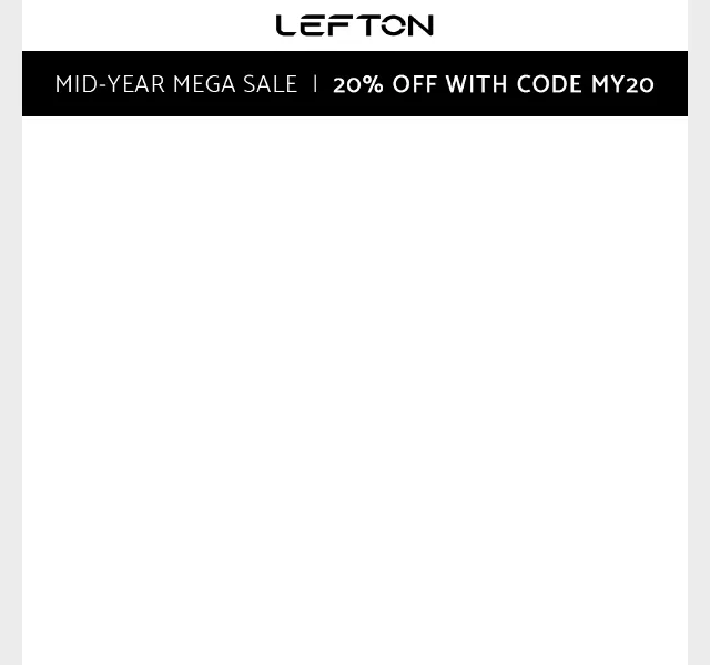 Lefton Sanitary: Mid-Year Sale – sleva 20 % – červen 2026 | Nuslet.cz