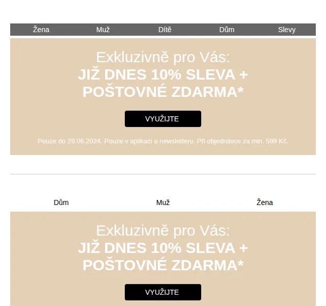 Bonprix: -10 % a poštovné ZDARMA – červen 2026 | Nuslet.cz