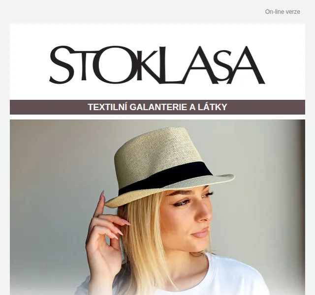 Stoklasa: letní klobouky a kšiltovky se slevou až 40 % – červenec 2025 | Nuslet.cz