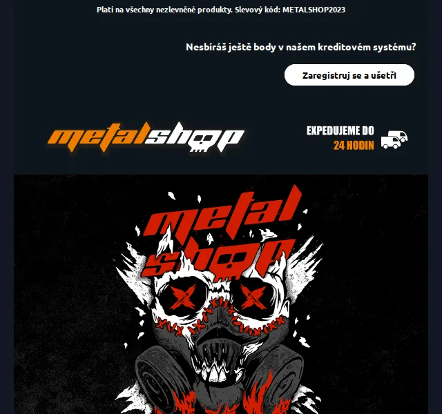 METALSHOP: 20% sleva na vše k výročí – červen 2026 | Nuslet.cz