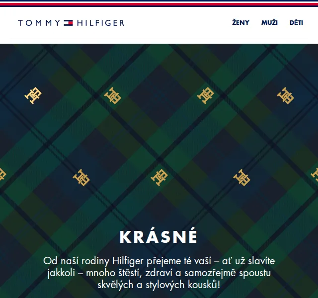Tommy Hilfiger: Vánoční kolekce 2026 – červen 2026 | Nuslet.cz