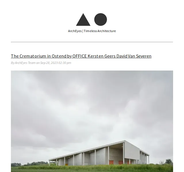 ArchEyes: Moderní architektura a design – září 2026 | Nuslet.cz