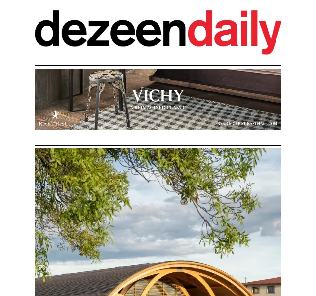 Dezeen Daily: Novinky z architektury a designu – červen 2026 | Nuslet.cz