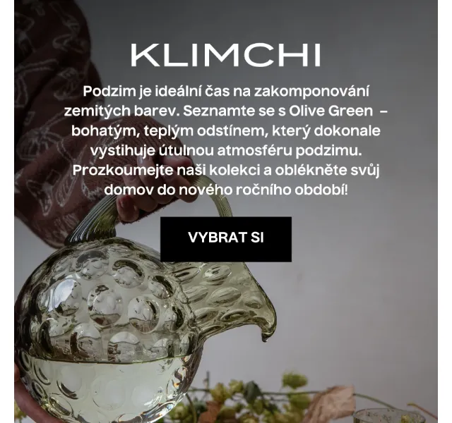 KLIMCHI: Olivová kolekce Olive Green – červen 2026 | Nuslet.cz