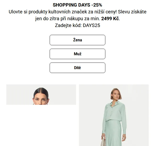 Modivo: SHOPPING DAYS sleva 25 % – červen 2026 | Nuslet.cz