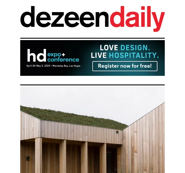 Dezeen Daily: Architektonické novinky – červen 2026 | Nuslet.cz