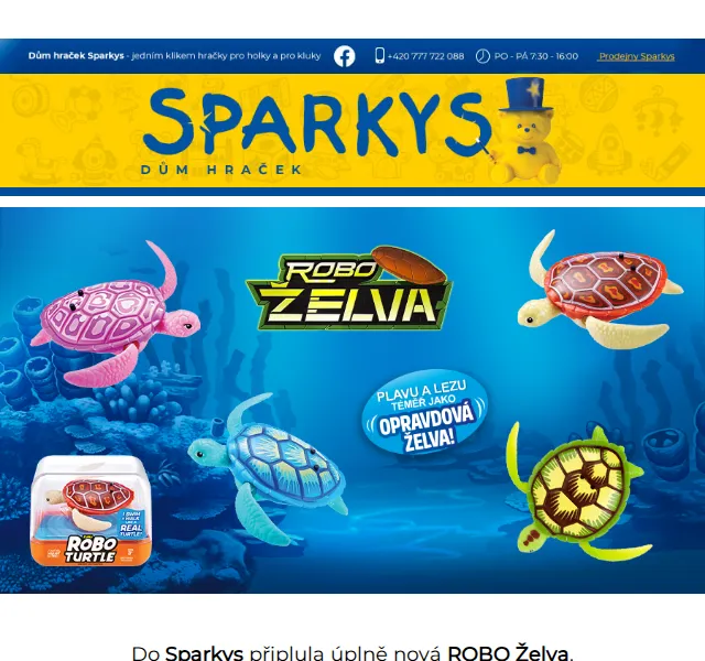 Sparkys: Robo Alive Želva od ZURU – červen 2026 | Nuslet.cz