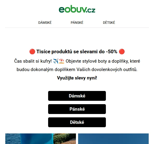eobuv.cz: Slevy do -50 % na letní boty a doplňky – červen 2026 | Nuslet.cz