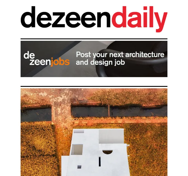 Dezeen Daily: architektura a design – červen 2026 | Nuslet.cz