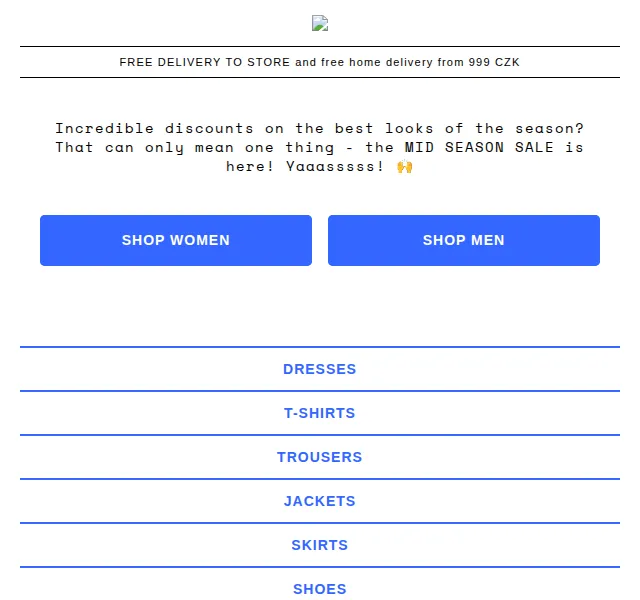 Bershka: mid-season slevy až 30 % – červen 2026 | Nuslet.cz