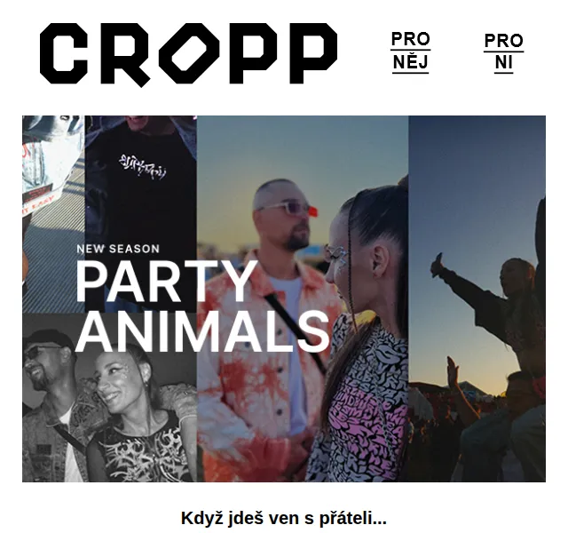 Cropp: Nová kolekce na párty outfity – červen 2026 | Nuslet.cz