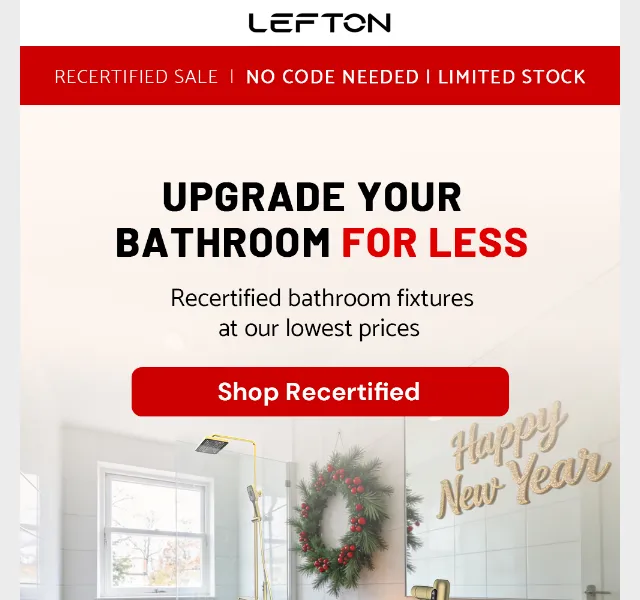 Lefton Sanitary: koupelnové zboží za ceny do 70 % – červen 2026 | Nuslet.cz