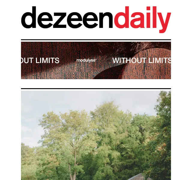 Dezeen Daily: Architektura a design – červen 2026 | Nuslet.cz