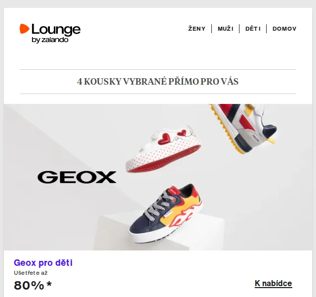 Lounge by Zalando: Geox, CMP, Anna Field – duben 2026