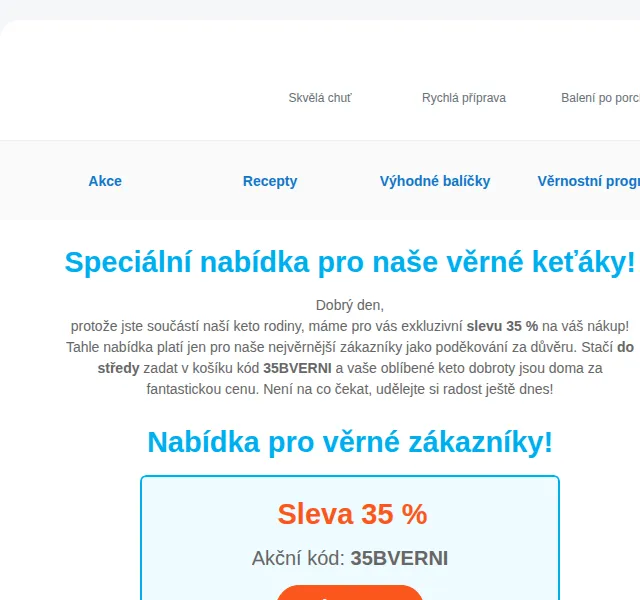 KetoDiet: Sleva 35 % pro věrné – červen 2026 | Nuslet.cz