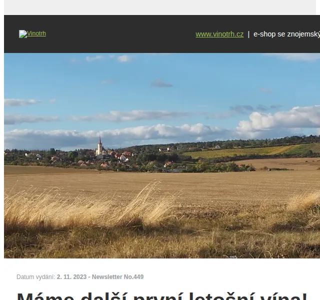 Vinotrh: Kolekce První mladá II. 2023 – listopad 2023 | Nuslet.cz