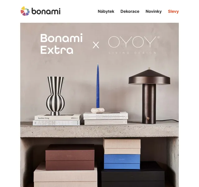 Bonami.cz: OYOY 25% sleva – červen 2026 | Nuslet.cz