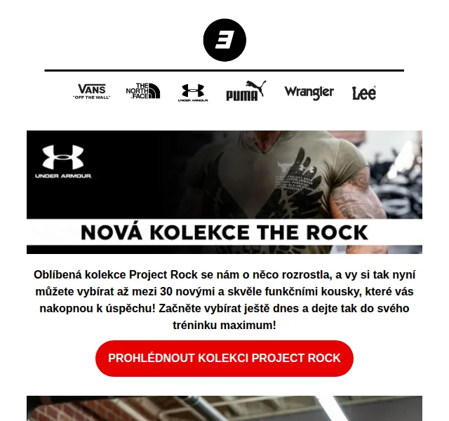 ESPACE: Nové kousky z kolekce Project Rock – červen 2026 | Nuslet.cz