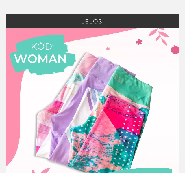 LELOSI: 3 produkty, nejlevnější zdarma – kód WOMAN jen do půlnoci – červen 2026 | Nuslet.cz