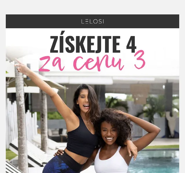 LELOSI: 4 za cenu 3 v letní kolekci – červen 2026 | Nuslet.cz