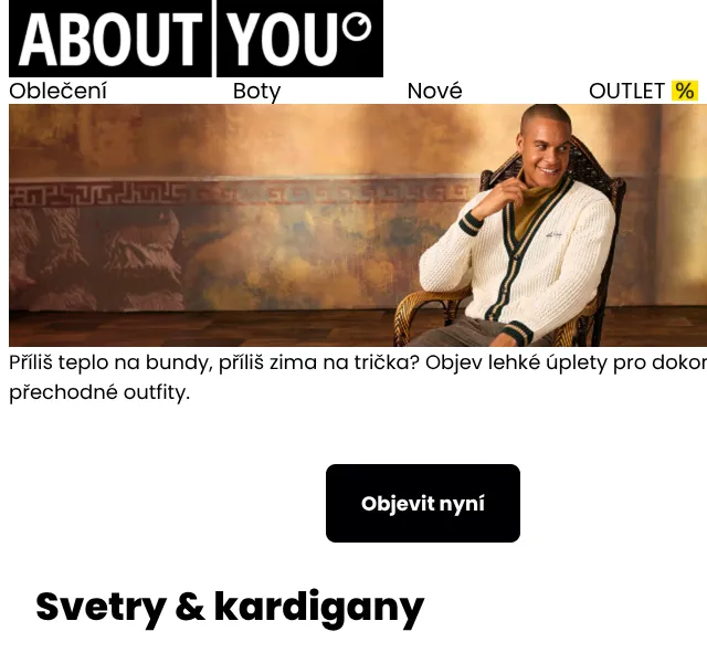 ABOUT YOU: lehké úplety na léto – září 2026