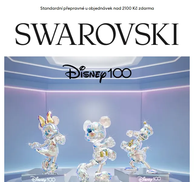 Swarovski: Disney100 kolekce – červenec 2026 | Nuslet.cz