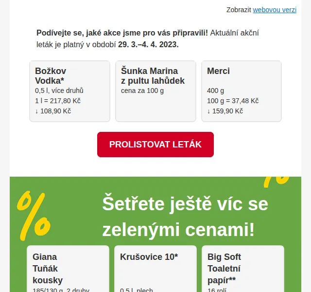 Billa: Merci 400 g a Jacobs Velvet káva se slevou – březen 2023 | Nuslet.cz