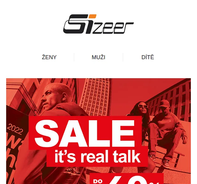 Sizeer: až -40 % na streetwear v kamenných prodejnách – červen 2026 | Nuslet.cz