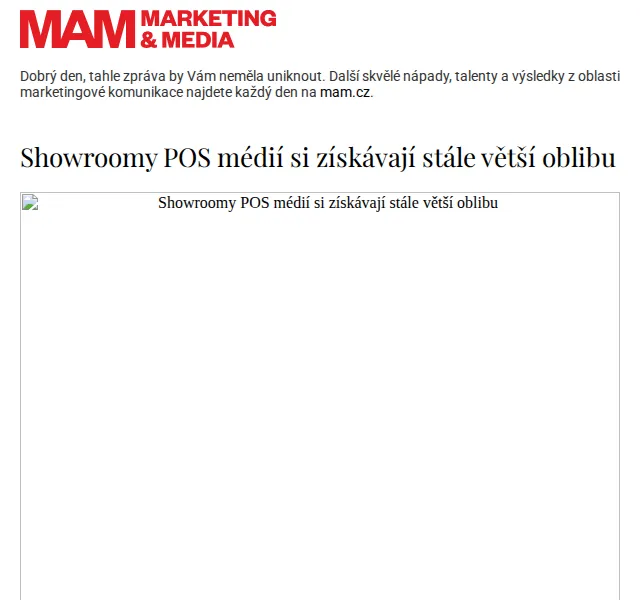 Marketing & Media: Showroomy POS médií – červen 2026 | Nuslet.cz