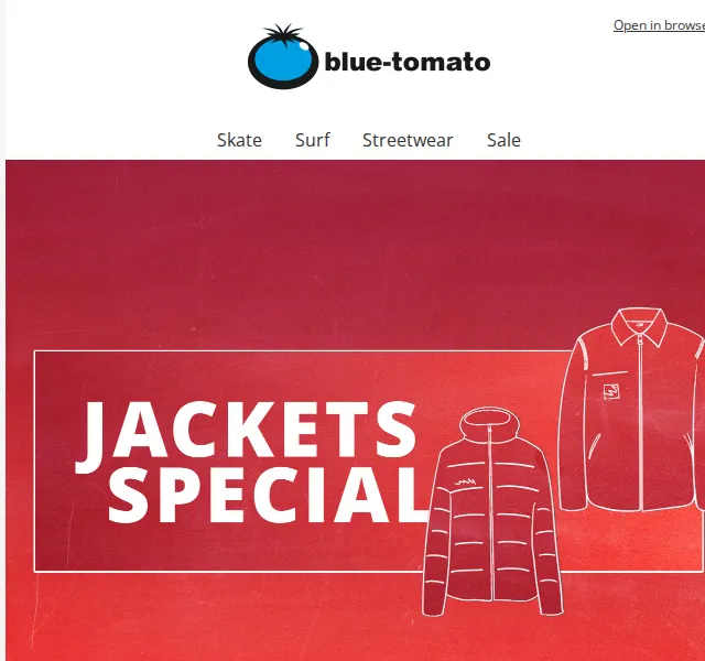 BLUE TOMATO: 4 bundy od 1 820 Kč – červen 2026 | Nuslet.cz