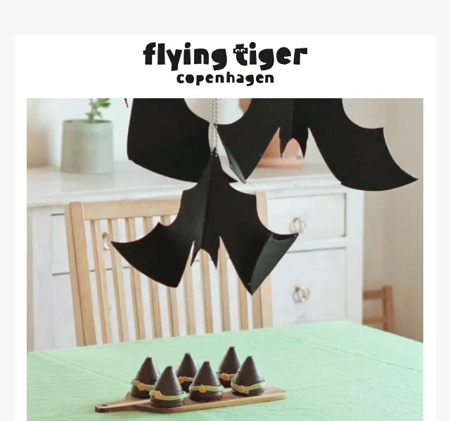Flying Tiger Copenhagen: Halloweenské dekorace a dýně – červen 2026 | Nuslet.cz