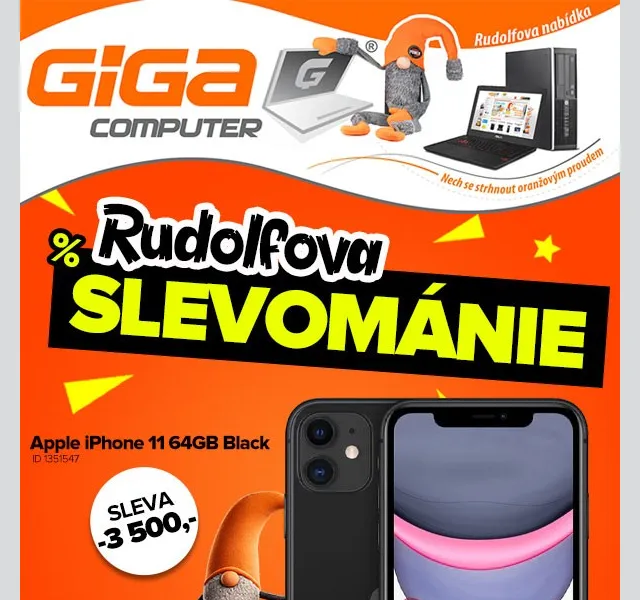 Rudolfova Slevománie - slevy až 40% na elektroniku