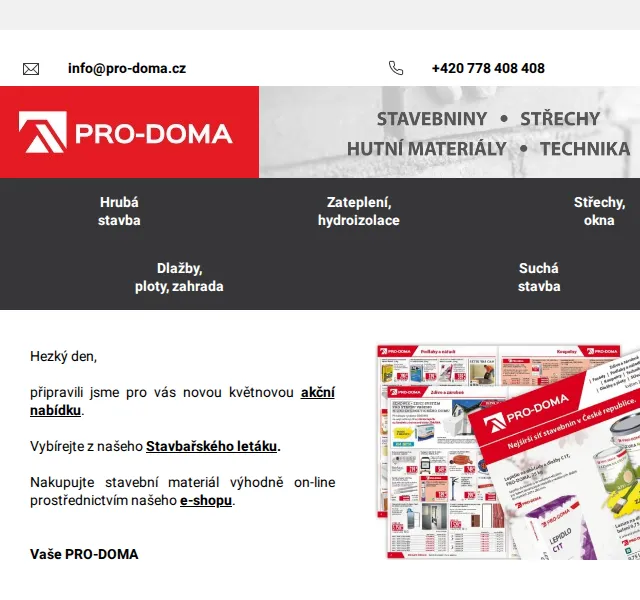 Pro-doma: Stavbařský leták – červen 2026 | Nuslet.cz