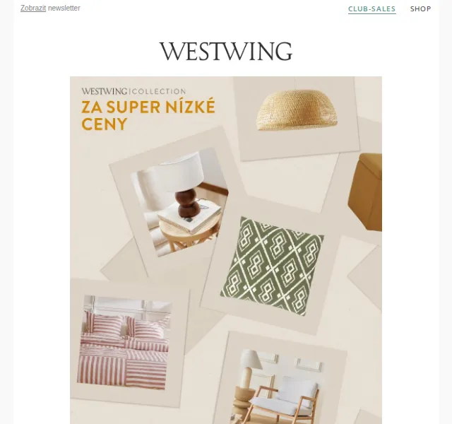 Westwing: Westwing Collection se slevami – červen 2026 | Nuslet.cz