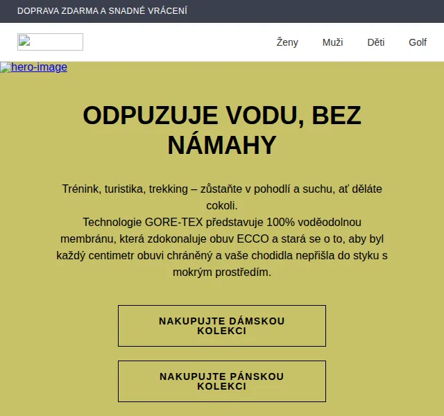 ECCO: boty s GORE-TEX – červen 2026 | Nuslet.cz