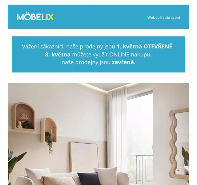 Möbelix: Nový trend v designu – května 2026 | Nuslet.cz