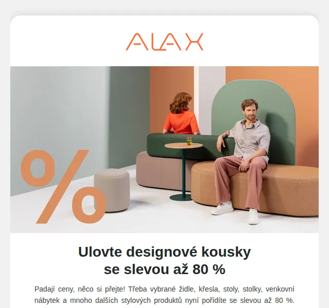 ALAX nábytek: Letní výprodej až -80 % – červen 2026 | Nuslet.cz