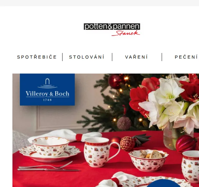Potten & Pannen: Villeroy & Boch sleva až 25 % – duben 2026