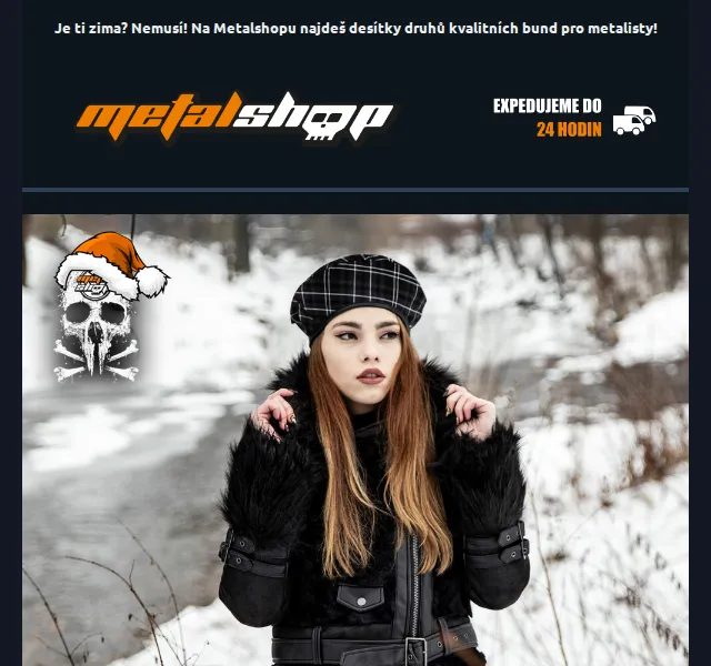 METALSHOP: Zimní bundy pro metalisty – červen 2026 | Nuslet.cz